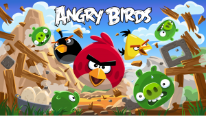 Angry Birds game created by Rovio Entertainment